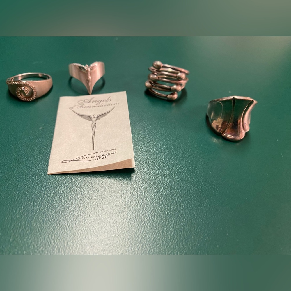 Silver Ring Set